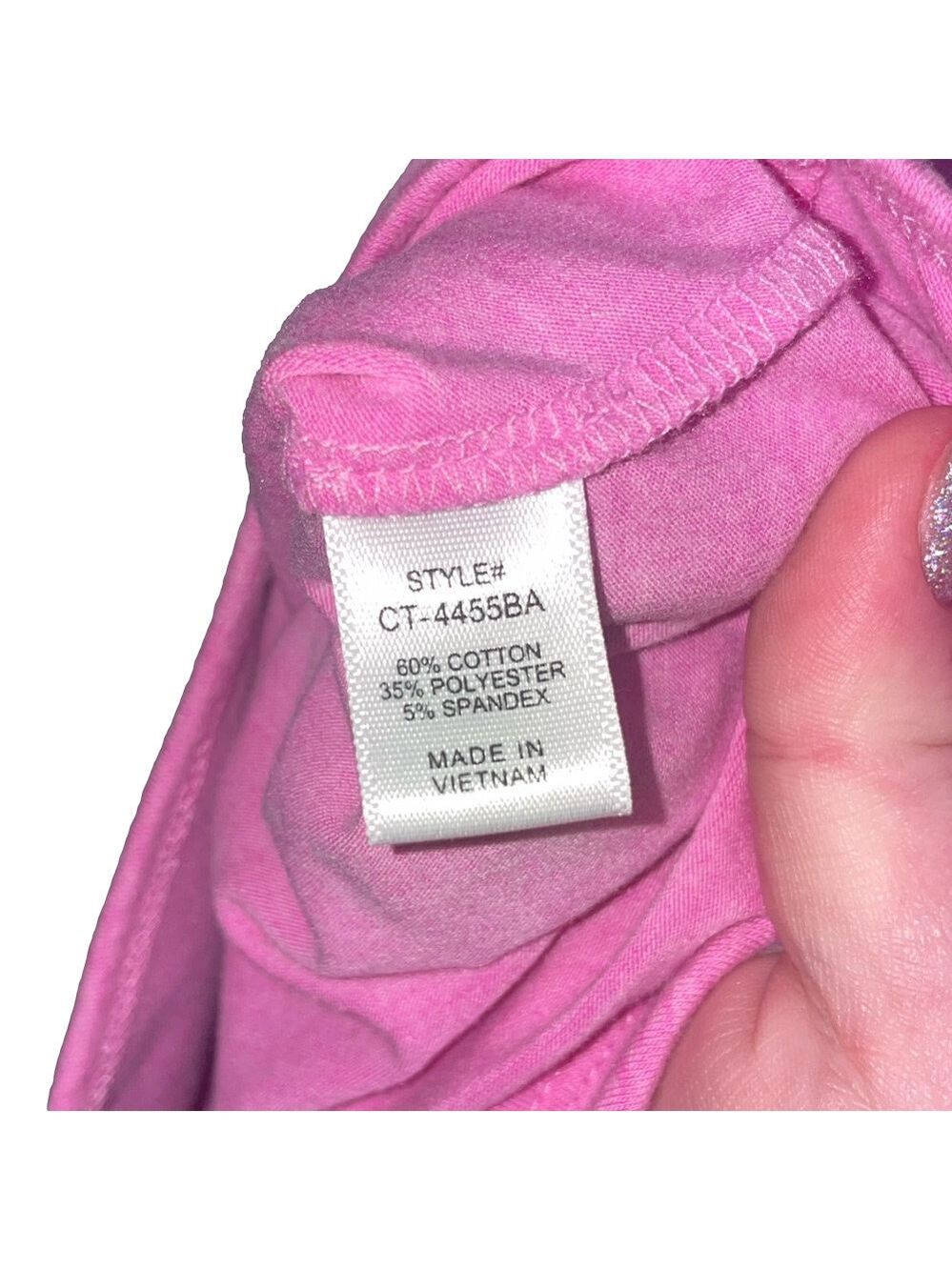Zenana Bodysuit Women's Small Sleeveless Fuchsia Pink - Picture 6 of 6